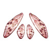 Transparent Resin Wing Earrings Pendants LS-FIND-TAC0006-58A-1