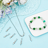 10Pcs Brass with Cubic Zirconia Fold Over Clasps ZIRC-BBC0002-67P-4