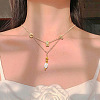 10Pcs 5 Styles Brass Clear Cubic Zirconia Beads KK-SW0001-02-9