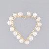 Natural Cultured Freshwater Pearl Pendants X-PALLOY-JF00400-1