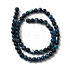 Natural Banded Agate Beads Strands G-I392-A01-6mm-02-3