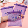 20Pcs Polyester Mesh Sachet Packing Drawstring Bgas ABAG-TA0002-20A-5