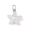 Brass & ABS Plastic Pearl Pendants PL-CBAEB37-01A-P-1