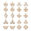 60Pcs 10 Style Alloy Pendants PALLOY-TA0002-29-2