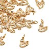SHEGRACE Valentine's Day Brass Micro Pave Clear Cubic Zirconia Charms XGRQ4N919-704G-1
