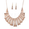 Alloy Pendant Necklaces & Dangle Earrings FS-WG2D2E5-03-3