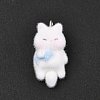 Flocky Resin Pendants FIND-A061-02B-2