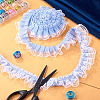 12.5 Yards Polyester Pleated Ribbon OCOR-TA0003-84D-6