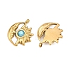 304 Stainless Steel Rhinestone Pendants STAS-Z166-24G-12-2