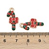 Christmas Alloy Enamel Pendants FIND-I067-02KCG-14B-3