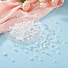 500Pcs 10 Style ABS Plastic Imitation Pearl Beads KY-BY0001-02-21