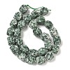 Natural Green Spot Jasper Beads Strands GG-CBAF8A8-A01-01-5