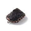 Natural Smoky Quartz Pendants G-F739-10R-04-3