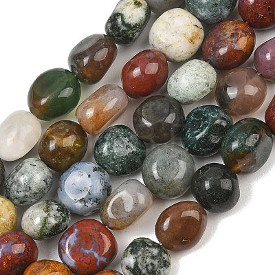 Natural Indian Agate Beads Strands GG-CBA787B-A23-1