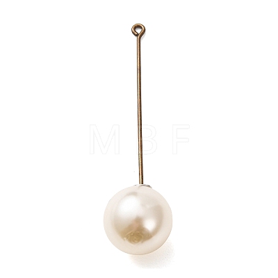 Brass Stick Lapel Pin Clutch Brooch Findings PL-G001-01B-AB-1