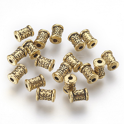 Tibetan Style Beads LS-GLF0292Y-1