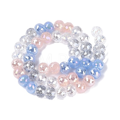 Electroplate Mixed Styles Glass Beads Strands EGLA-N022-17A-A02-1