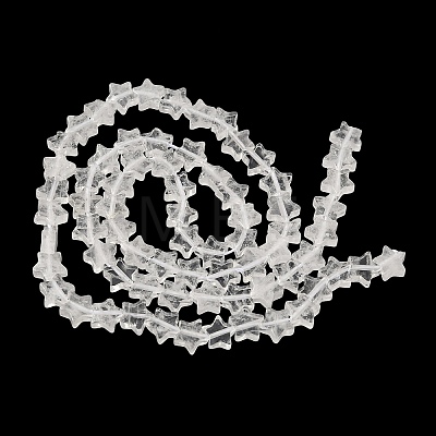 Natural Quartz Crystal Beads Strands G-F817-A16-01-1