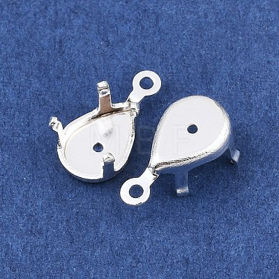 Brass Sew on Prong Settings KK-C163-13B-S-1
