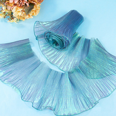 5 Yards Polyester Ruffled Ribbon OCOR-TA0004-06C-1