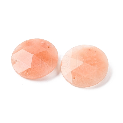 Natural Pink Aventurine Pendants G-H331-01E-1