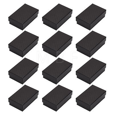 Rectangle Cardboard Paper Jewelry Box CON-TAC0015-01F-1