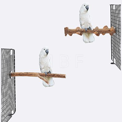 Wood Perch Bird Platform AJEW-GA0001-30-1