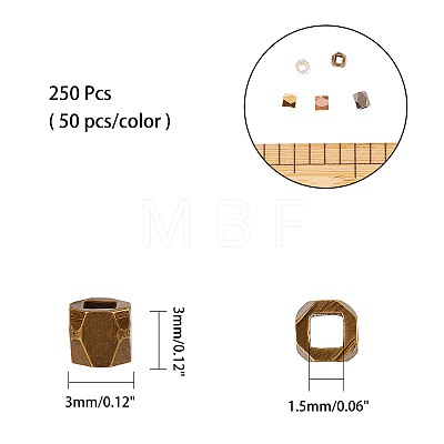ARRICRAFT Brass Spacer Beads KK-AR0001-18-1