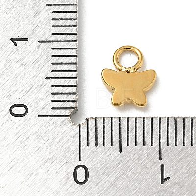 Ion Plating(IP) 304 Stainless Steel Enamel Charms STAS-G351-01G-1