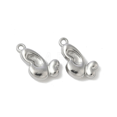 304 Stainless Steel Pendants STAS-F320-03B-P-1