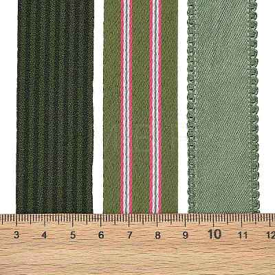 9 Yards 3 Styles Polyester Ribbon SRIB-A014-D03-1