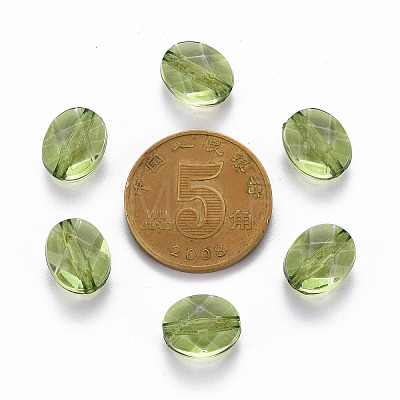 Transparent Acrylic Beads LS-TACR-S154-18A-83-1