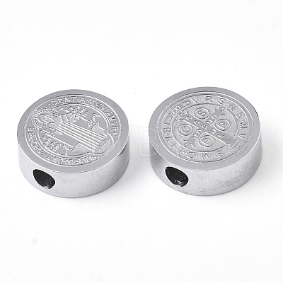 Tarnish Resistant 304 Stainless Steel Beads STAS-S079-169C-P-1