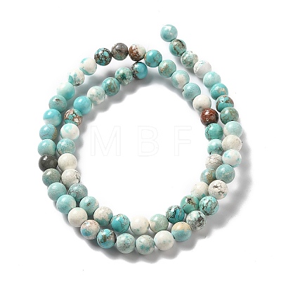 Natural Howlite Beads Strands X-G-L555-02B-02-1