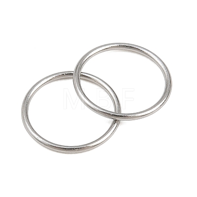 304 Stainless Steel Closed Jump Rings STAS-G393-06P-10-1