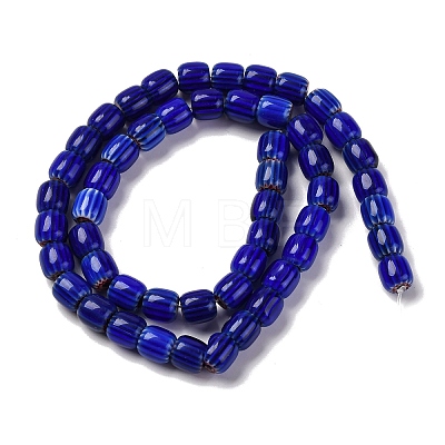 Handmade Lampwork Beads Strands LAMP-K041-01B-21-1