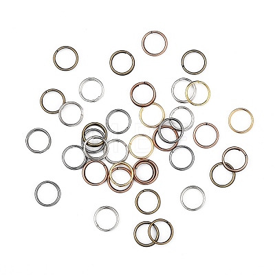 Mixed Color Iron Split Rings JRD8MM-M-1