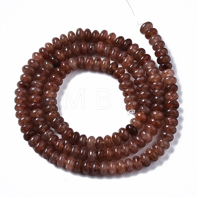 Natural Purple Aventurine Beads Strands G-S366-127-1