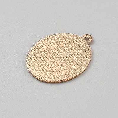 Zinc Alloy Enamel Pendants FIND-CJC0437-008B-1
