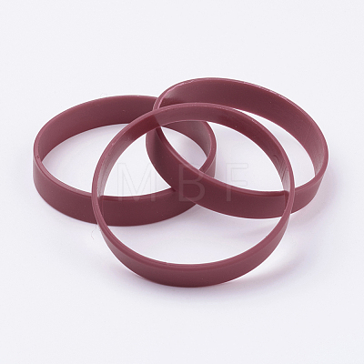 Silicone Wristbands Bracelets BJEW-J176-09-1