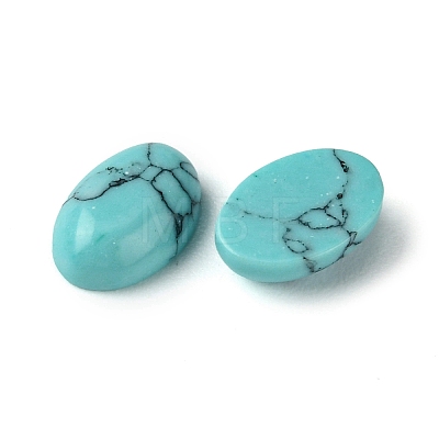 Synthetic Turquoise Cabochons G-A094-01A-44-1