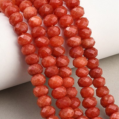 Faceted Dyed Natural White Jade Beads Strands GG-CBAE966-01A-B-1