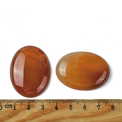 Natural Red Agate Cabochons G-L601-03E-03-1