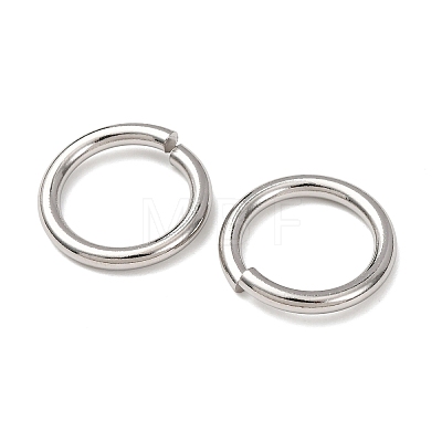 Tarnish Resistant 304 Stainless Steel Open Jump Rings STAS-R065-41-1