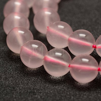 Natural Rose Quartz Beads Strands G-E375-12mm-01-1