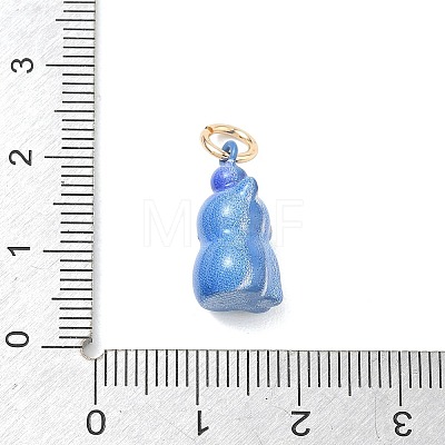Brass Enamel Pendants LS-KK-CBAE20A-01F-G-1