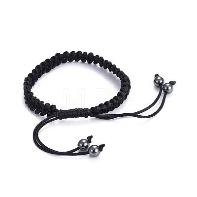 Adjustable Nylon Cord Braided Bracelets BJEW-JB04415-01-1