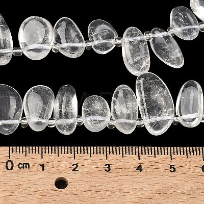 Natural Quartz Crystal Beads Strands G-P604-A22-01-1