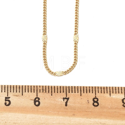 Brass Chain Necklaces X-MAK-L009-12G-1