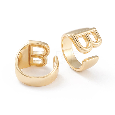 Brass Cuff Rings RJEW-L097-06B-1